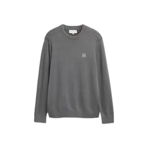 Washed Cotton Knit Sweater Tom Tailor image-0