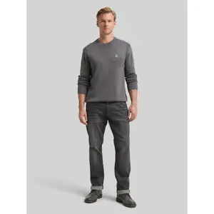Washed Cotton Knit Sweater Tom Tailor image-3