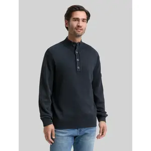 Buttoned Knit Sweater Tom Tailor image-1