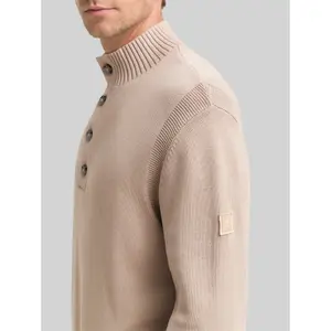 Buttoned Knit Sweater Tom Tailor image-4