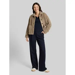 Light Pleated Wide Leg Trousers Women Tom Tailor Lea image-1