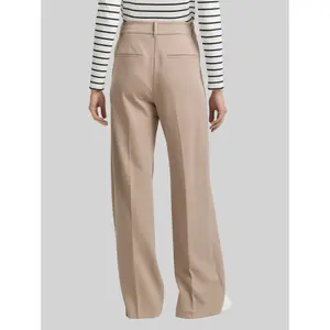 Wide Leg Trousers with Pleats Women Tom Tailor Lea image-2