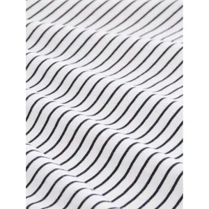 Striped T-Shirt with Small Print 1/2 Sleeve Women's Tom Tailor Basic image-5