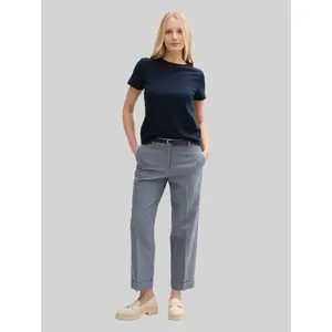 Basic cotton T-shirt for women Tom Tailor image-3