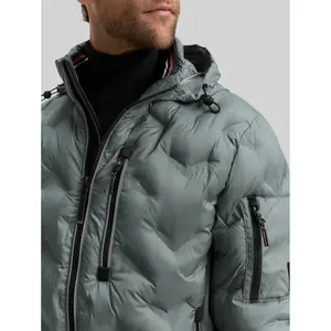 Hybrid Jacket with Packable Hood Tom Tailor image-4
