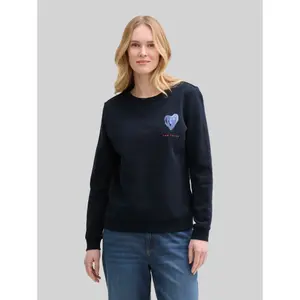 Women's Chest Print Sweatshirt Tom Tailor image-1