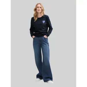 Women's Chest Print Sweatshirt Tom Tailor image-3