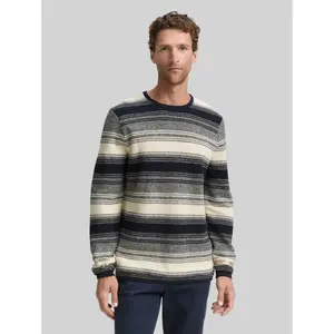Striped Knit Jumper Tom Tailor image-1