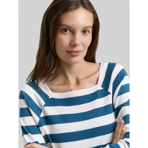Women's Long Sleeve Square Neck T-shirt Tom Tailor image-4