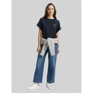 Women's Cotton Printed T-Shirt Tom Tailor image-3