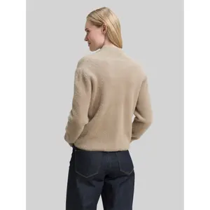 Women's Plush Feather Yarn Zip-Up Cardigan Tom Tailor image-2