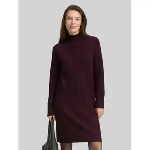 Women's Knit Dress with High Neck Tom Tailor image-1