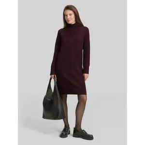 Women's Knit Dress with High Neck Tom Tailor image-3