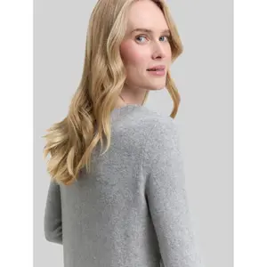 Women's U-Neck Sweater Dress Tom Tailor image-4