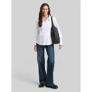 Fitted Poplin Shirt for Women Tom Tailor image-3