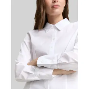 Fitted Poplin Shirt for Women Tom Tailor image-4