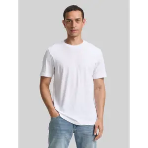 Cotton Crew Neck T-Shirt Tom Tailor (x2) image-1