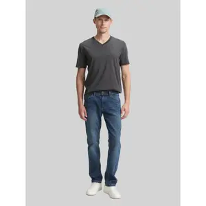 T-shirt με V λαιμόκοψη Tom Tailor (x2) image-3