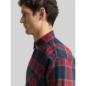 Loose Check Shirt Long Sleeves Tom Tailor image-4