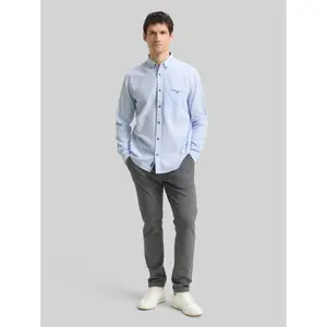 Long-sleeved cotton shirt Tom Tailor image-3