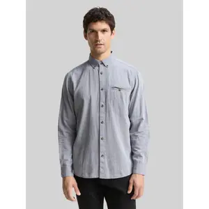 Long-sleeved cotton shirt Tom Tailor image-1