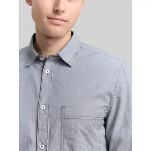 Striped long-sleeve shirt Tom Tailor image-4