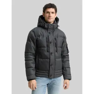 Hooded zip jacket Tom Tailor image-1