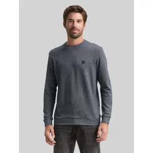 Sweatshirt with Logo Patch Tom Tailor image-1
