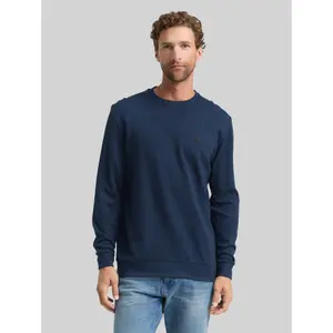 Sweatshirt with Logo Patch Tom Tailor image-1