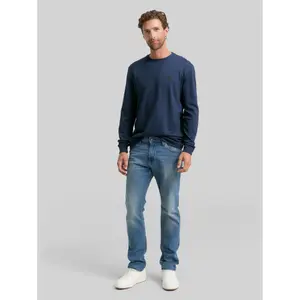 Sweatshirt with Logo Patch Tom Tailor image-3