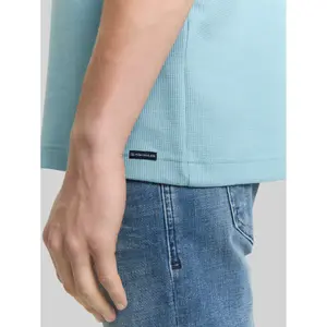 Waffle Texture T-Shirt Tom Tailor image-4