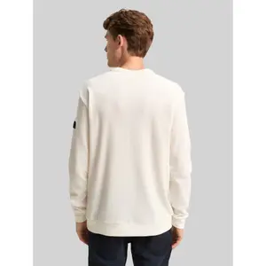 Long Sleeve T-Shirt with Waffle Texture Tom Tailor image-2