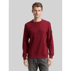 Long Sleeve T-Shirt with Waffle Texture Tom Tailor image-1