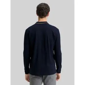 Long sleeve pique polo shirt Tom Tailor image-2