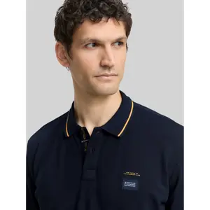 Long sleeve pique polo shirt Tom Tailor image-4