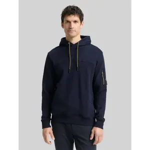 Hooded Sweatshirt with Zip Pocket Tom Tailor image-1
