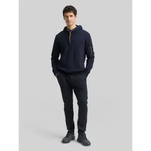 Hooded Sweatshirt with Zip Pocket Tom Tailor image-3