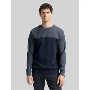 Mixed Fabric Sweatshirt Tom Tailor image-1