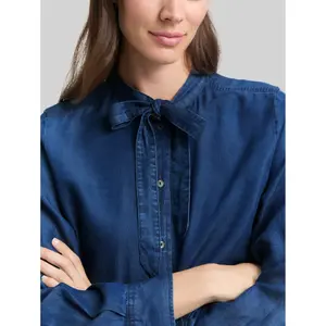 Women's Long Sleeve Denim Shirt Tom Tailor image-4