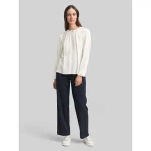 Crinkled Blouse for Women Tom Tailor image-3