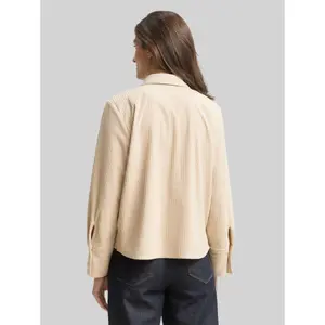 Women's corduroy long sleeve shirt Tom Tailor image-2