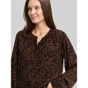Women's Leopard Print Blouse Tom Tailor image-4