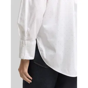 Long Sleeve Shirt with Rhinestones Women Tom Tailor image-4