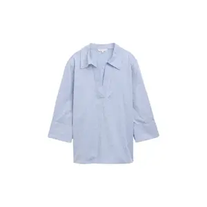 Loose Blouse with Embroidery Women's Tom Tailor image-0