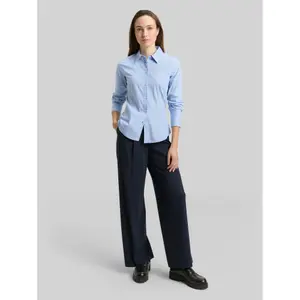 Fitted Long Sleeve Poplin Shirt Women Tom Tailor image-3