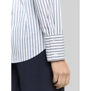 Fitted Long Sleeve Poplin Shirt Women Tom Tailor image-4