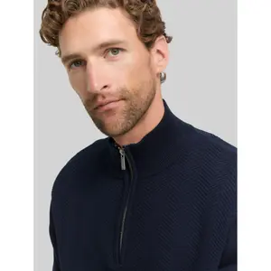 1/2 Zip Knit Sweatshirt Tom Tailor Troyer image-4