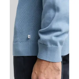 1/2 Zip Knit Sweatshirt Tom Tailor Troyer image-4