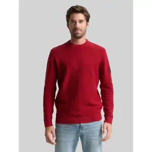 Structured Round Neck Sweater Tom Tailor image-1