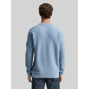 Structured Round Neck Sweater Tom Tailor image-2